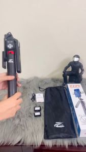 Tripod Điện Thoại 4 Chân Cao 2.2m ZLIFE Z229 Giá Đỡ Điện Thoại Livestream Quay Video Chụp Ảnh Du Lịch Tiktok  Hợp Kim Nhôm Cao Cấp Xoay 360 Độ Có Remote Và Đèn Trợ Sáng