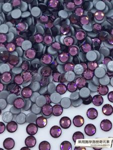 Shijia Diamond 204 Purple Wedding Diamond Manicure Jewelry Headscarf Clothing Latin Dance Wear Diamond DIY Stick-on Crystals 2028
