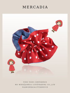 Phụ Kiện Tóc Thời Trang Màu Đỏ Kẻ Caro Cỡ Lớn Phong Cách Hàn Quốc Cho Tóc Búi Cao Trang Trí Sọc Cạp Cao Bằng Vải Cotton Cho Phụ Nữ