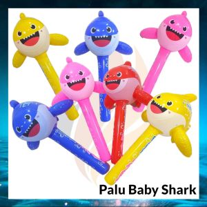 1 Lsn PALU KEPALA BABY SHARK 55cm MAINAN TIUP MAINAN ANAK