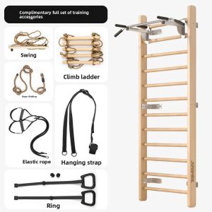 TEZEWA | No Installation Indoor Fitness Equipment for Pull-ups Climbing and Stretching