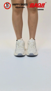 [🥇บาโอจิแท้100%🔢ไซส์37-41🆓ฟรี...ถุงเท้า 1 คู่] รองเท้าผ้าใบหญิง BAOJI BJW1165  สำหรับผู้หญิง นุ่มเบาสบายเท้า