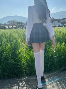 ถุงเท้าผ้ากำมะหยี่ยาวถึงเข่าผู้หญิงบางๆ ฤดูใบไม้ผลิและฤดูร้อน สไตล์ญี่ปุ่นและเกาหลีใต้ ถุงเท้าสุดเซ็กซี่สำหรับงานคอนเสิร์ต