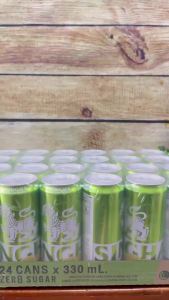 Nước Soda SINGHA Ume Lemon 330ML - Thùng 24 Lon Không Đường 0 Kcal Vị Ume (Mận Xanh) & Chanh Vitamin C