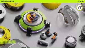 พัดลมพกพา พัดลมคล้องคอ ทิศทางลม 360 ° พัดลมเล็ก สามารถปรับลมระดับ 3 ได้ หุ่นยนต์ คอพัดลม USB พัดลม L71