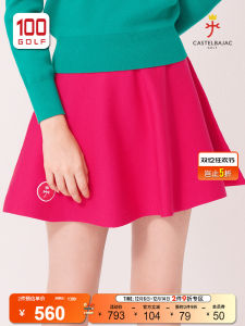 Castelbajac Golf Clothing Womens Short Skirt Artistic Fashion Sportswear for Autumn Season Ladies Golf Outfits