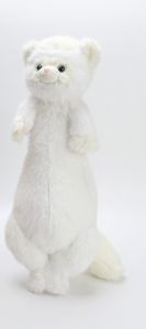 1pc 52CM Simulation Lovely Ferret Brown Mink Plush Toys Kawaii Animal Plushie Pillow Stuffed Soft Sofa Cushion Creative Gifts