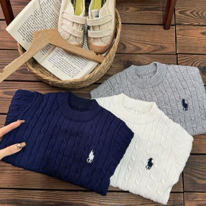 Kids Sweater Autumn and Winter Boys Girls Warm Bottoming Solid Color Bear Sweater Baby Thickening Sweater Sweater Fashion
