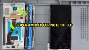 AMOLED For Samsung Note 10 Plus LCD Display Touch Screen Digitizer Assembly Replace for Note 10+ N975 N9750 With Frame Display