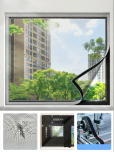 Watthour | Self-adhesive Easy-to-install Window Screen Mesh