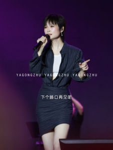 Striped Shirt Dress YAGONGZHU Long Sleeve Splice Fake Two-Piece Womens Casual Style Bum Skirt Single Piece Autumn Spring