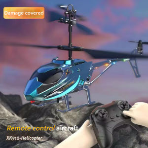 Childrens remote control helicopter rechargeable 2.5G channel plane can freely control the direction of the fall resistant boy toy birthday Christmas gift remote control aircraft