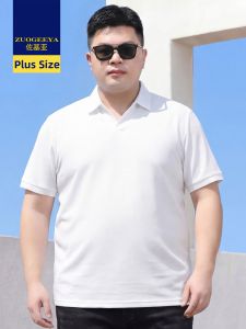 Zuogeeya | Plus Size Loose Casual Solid Collar T-Shirt