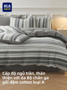 HLA | Bộ Đồ Chăn Ga Gối Bằng Cotton Cho Ký Túc Xá