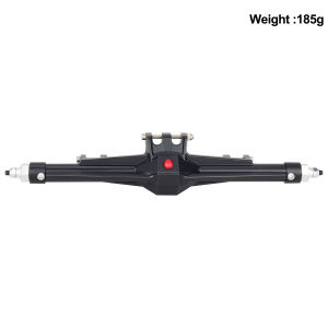 BOGIRC H10 CNC Aluminum Front Rear Straight Axle Set Complete Axles for 1/10 RC Crawler Vanquish Upgrade Parts High-Performance