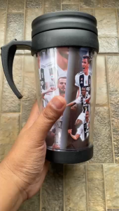 Tumbler Player Juventus Serie A Italia Klub Tim Sepak Bola Botol Minum