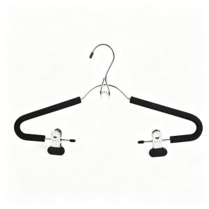 New Non Slip Sponge Hangers With Adjustable Clips And Traceless Grip For Pants Skirts Suits In Bedroom Closet