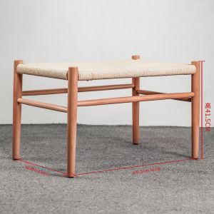 Scandinavian Solid Wood Rattan Dining Chair Y Chair Home Chair B & B Tea Room Armchair Modern Minimalist Creative Armchair