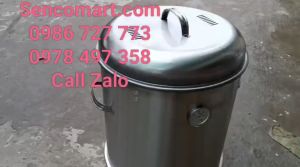 Lu quay thịt ba chỉ nướng gà dùng cho gia đình nhỏ gọn