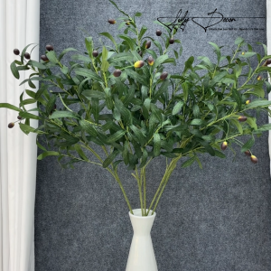 COMBO 5-10 Cành Oliu Có Trái 90cm Decor Cửa Hàng Store Sự Kiện Cưới Hỏi. Hoa Lụa LyLy Decor