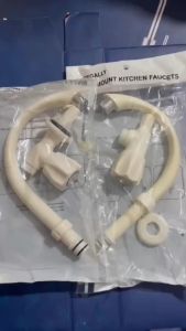 Vòi rửa bát rửa chén nhựa ABS Ngổng nhựa đơn 1 đường nước nhựa ABS (cắm tường cắm chậu) cao cấp dầy đẹp giá rẻ