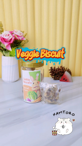 [PAKET 5 PCS] Hamtoro Veggie Biscuit Snack Kelinci Makanan Hamster Marmut Tinggi Nutrisi