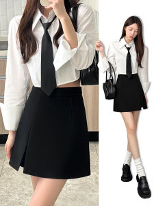 LD | Summer New A-Line Slimming High-Waist Petite Skirt