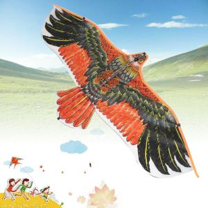 PICKIT Outdoor Sports DIY Family Trips Children Gift Flying Bird Flat Eagle Toy 1.1m Kite