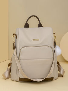 กระเป๋าเป้สะพายหลังผู้หญิง 2024 ความจุขนาดใหญ่ น้ำหนักเบา กระเป๋าใส่ของสำหรับเดินทางและไปทำงาน กระเป๋าใส่คอมพิวเตอร์แบบลำลอง