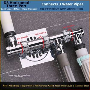 Hansvinu | Odor and Overflow Prevention Drain Pipe Joint