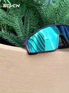 SCVCN | SCVCN UV400 Hiking Stylish Outdoor Casual Sunglasses Running Rock Climbing Cycling Sports Glasses Windproof Driving Sunglasses