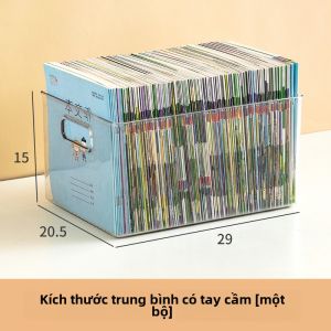 Hộp Đựng Đồ Acrylic Trong Suốt Để Bàn Làm Việc Hộp Đựng Đồ Trang Trí Sách Hộp Đựng Đồ Chơi Hộp Đựng Đồ Lưu Trữ Đơn Giản Hộp Đựng Đồ Di Động Hộp Đựng Đồ Xếp Chồng Hộp Đựng Đồ Dùng Cho Văn Phòng