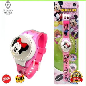 Jam Tangan Anak Superhero DM61121 LED Light Watch – Jam Digital Karakter Superhero Nyala Lampu Anak Laki-Laki Perempuan