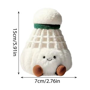 Badminton Plush Pendant Cute Key Chain Cute Badminton Plush Toy Pendant Doll Friend Gift