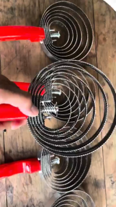 6 Putaran Sisir Pembersih Bulu Hewan Ternak Ergonomis Kuat