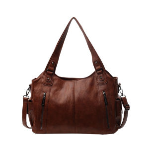 กระเป๋าทรงสี่เหลี่ยมมีหูหิ้วสะพายไหล่ Leacat ที่ให้ความรู้สึกความจุมากระดับไฮเอนด์กระเป๋าสะพายข้างกระเป๋าสะพายข้างใช้งานได้หลากหลายสำหรับเดินทางพกพารักแร้