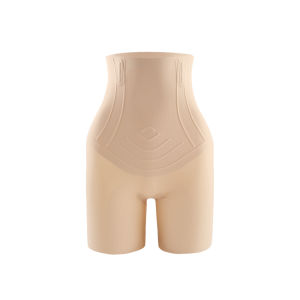 MiiOW | High Waist Womens Underwear Cat Person Tummy Control Briefs Summer Thin Hip Lifting Strong Shaping Safe Shorts Anti Exposure