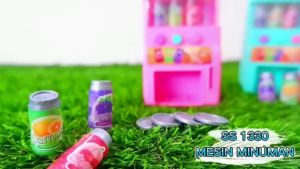 (BISA COD) PROMO Mainan Anak Mesin Minuman Soda Otomatis / Mini Vending Machine / Lemari Mesin Jualan Minuman / Mainan Mesin Minum / Mainan Anak Laki Laki / Mainan Anak Perempuan SNI Murah