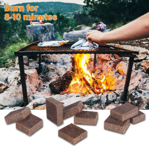 64pcs Fire StarterNatural Fire Starters for CampfiresFireplaceChimneyPit Wood Fireplace Charcoal Starter for Grill Outdoor