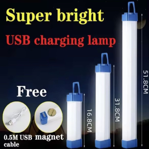 USB Rechargeable Magnetic Emergency LED Light Lamp Outdoor Portable Light Tube Night Market Lamp