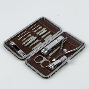 Set 12pcs Perawatan Kuku kaki dan tangan Meni Pedi Nail Art Set Manicure Pedicure 12 PCS