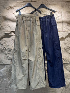 Trendy High Waist Straight Leg Workwear Pants Women Loose Fit Casual Trousers American High Street Style Fashionable Wide Leg Pants