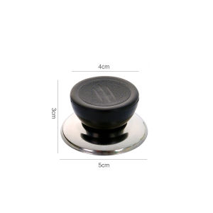 Tempered Glass Pot Lid Handle Home Use Transparent Cover Cap Universal Wok Cooking Steaming Pot Handle Accessories