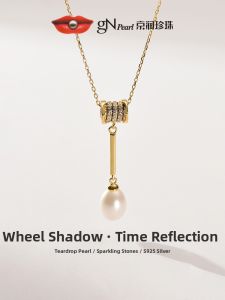 Freshwater Pearl Drop Necklace S925 8-9mm
