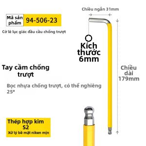 STANLEY | Tuốc Nơ Vít Allen Dài Chống Trượt Cứng Đặc Biệt