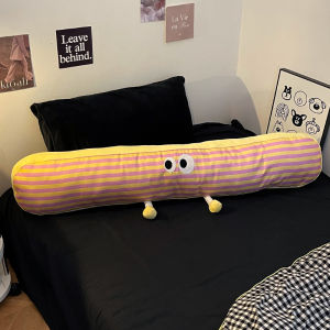 Ice Silk Long Pillow Summer Bed Pillow for Side Sleeping Women Dormitory Pillow Headrest Maternity Leg Clamp Tool