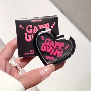 【BUY 1 TAKE 1】Cappuvini รูปร่างหัวใจ Blusherดแก้มสีแดงไม่ใช่เรื่องง่ายที่จะจางหายความงามธรรมชาติและการดูแลส่วนบุคคลบิวช ครีมบลัช ออน เครื่องสำอาง