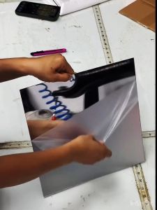 MIRRORKU Cermin Dinding Tampal Bujur Acrylic HD Oval 10cm x 15cm 17cm x 27cm 25cm x 40cm Unbreakable Stiker Cermin Dinding Ringan & Kuat Berpegang Ready Stock dari Penang