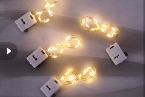 Đèn led(đèn đom đóm) trang trí dài 2m 2 chế độ nháy chống thấm nước