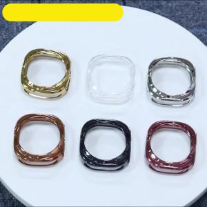 Soft TPU Case for Samsung Galaxy Watch 4/5/6/7 40mm 44mm Screen Protector All-Around Protective Cover for Watch 6 47mm 43mm